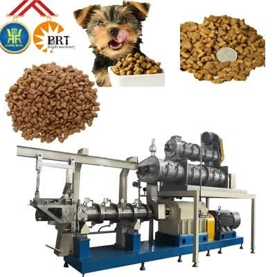 China Jinan Automatic Dog Food Extruder Machine Turnkey Pet Food Production Line