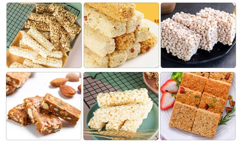 Automatic Granola Bar Nut Bars Making Machine Nutrition Bar Production Line