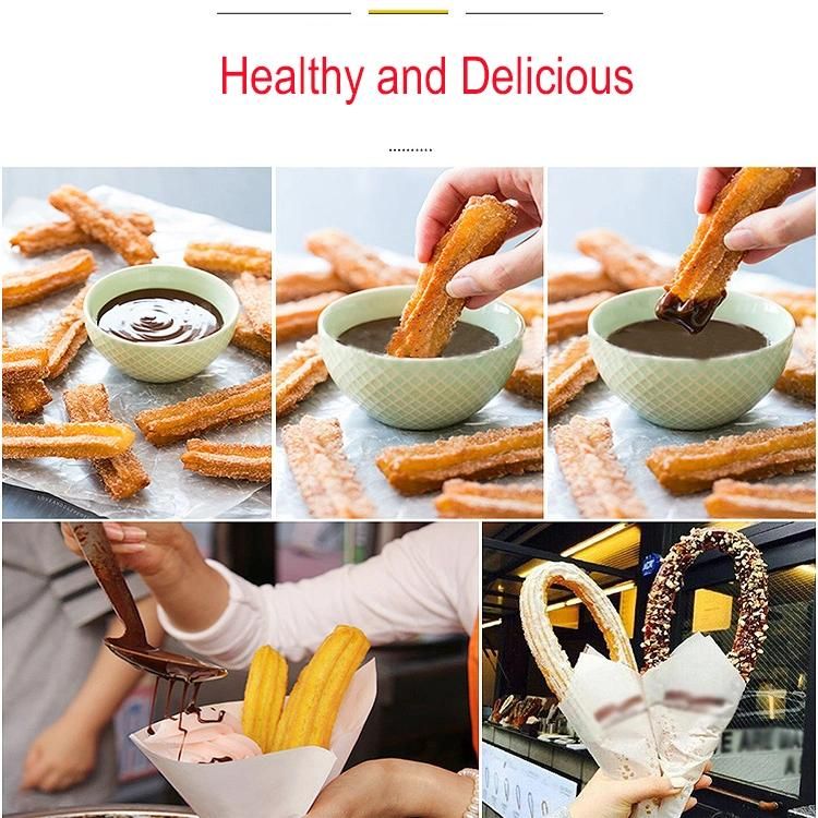 Manual Churros Maker Machine Industrial Sausage Churros Fritters Making Machine