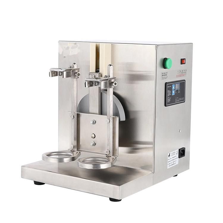 Commercial Dual Head Milkshake Soft Ice Cream Mixer Blender Shaker Cocktail Mixer Shake Machine