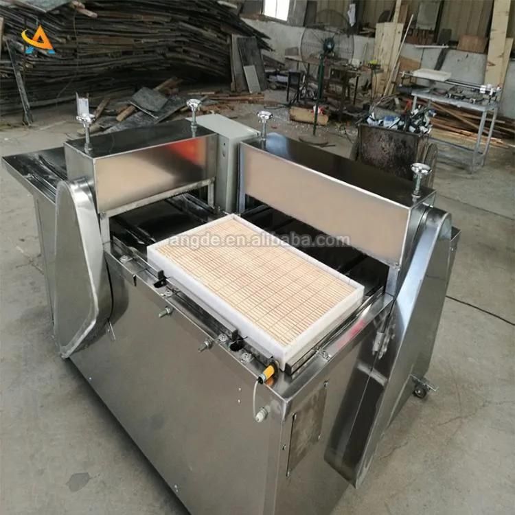 Automatic Rice Cake Popping Machine Peanut Brittle Sesame Candy Forming Machine Cereal Bar Making Cutting Machine