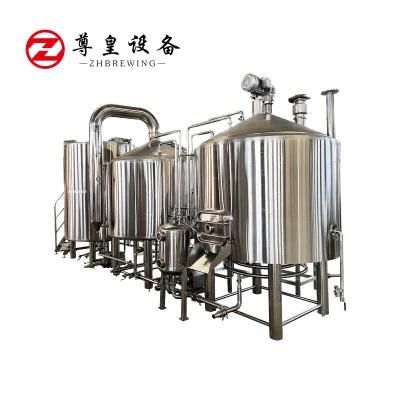 Micro Beer Brewery Equipment 1000L 2000L 3000L SUS 304 Professional Brewing Machine