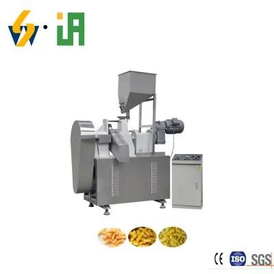 Crispy Cheese Cereal Corn Curls Bar Extruder Puffed Machine Line