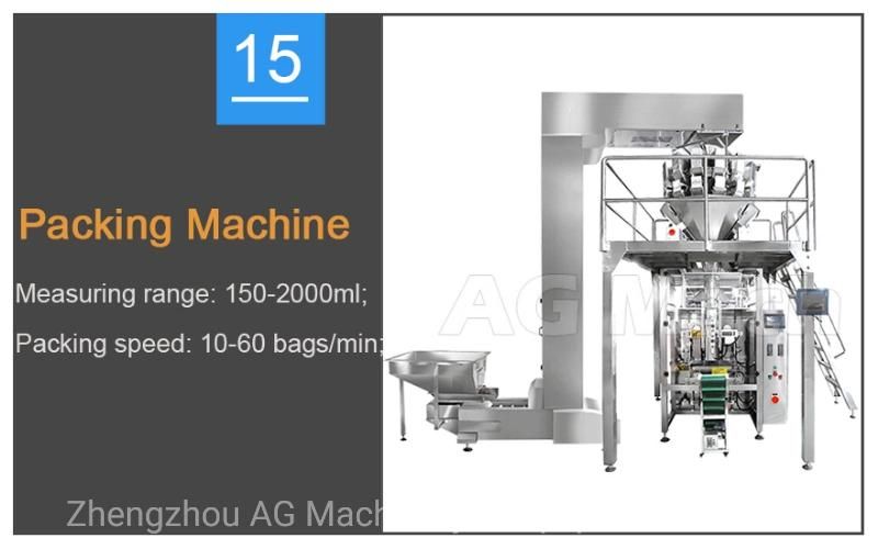 Fully Automatic Fresh Potato Chips Frozen French Fries Production Line