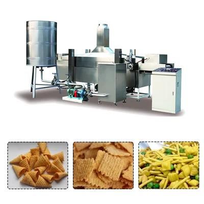 Factory Puff Snack Stainless Steel Fryer Commercial Potato Flakes Deep Fat Fryer ...