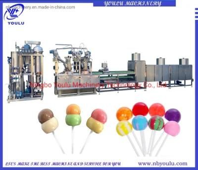 Lollipop Depositing Production Line with Two Set Depositor