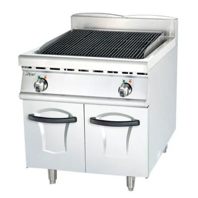 Eh789 Electric Lava Rock BBQ Grill Griddle Oven with Cabinet