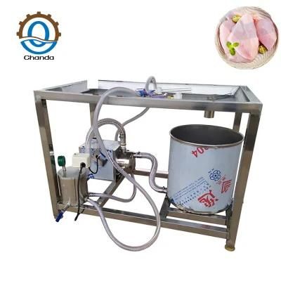 Professional Factory Supply Manual Chicken Meat Brine Injector Machine / Fish Marinade ...