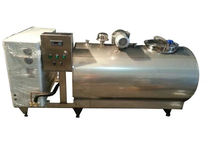 Raw Fresh Milk Reception Cooling Tank Machine for Milk Industry