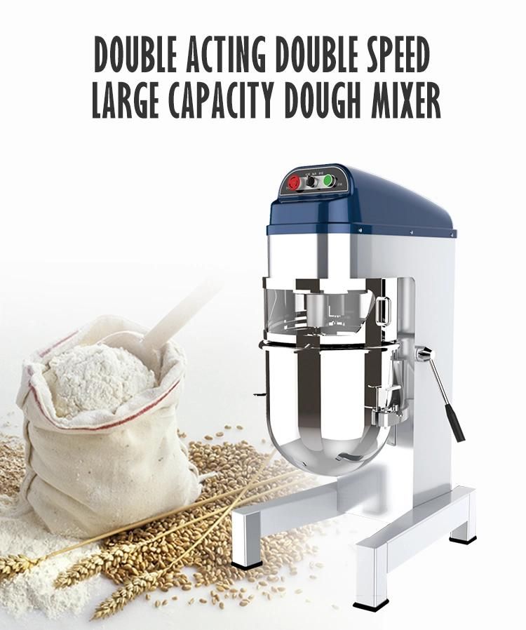 Easy and Efficient Mixing Process Bakery Equipment Three Speed Food Mixer