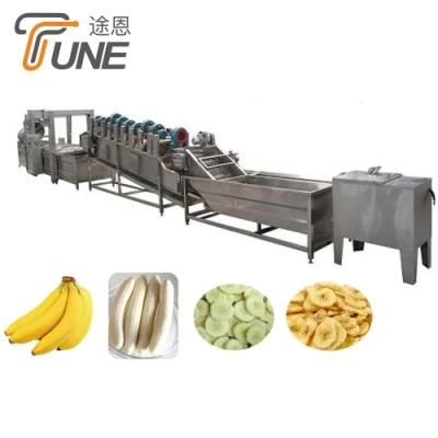 100kg/H Banana Chips Making Line Processing Machine for Sale