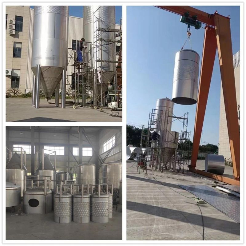 5000L 6000L 8000L Beer Fermenter Fermentation Tank Beer Fermentation Equipment