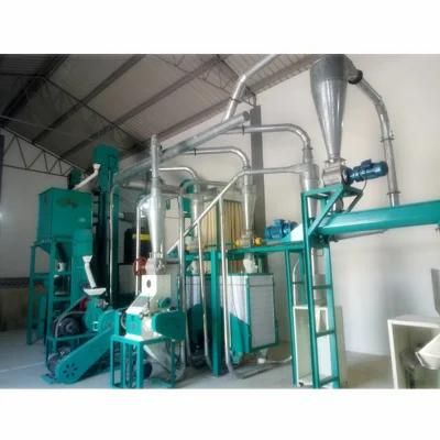 Hot Sale 10t/D Maize Flour Milling Machine for Arusha Tanzania