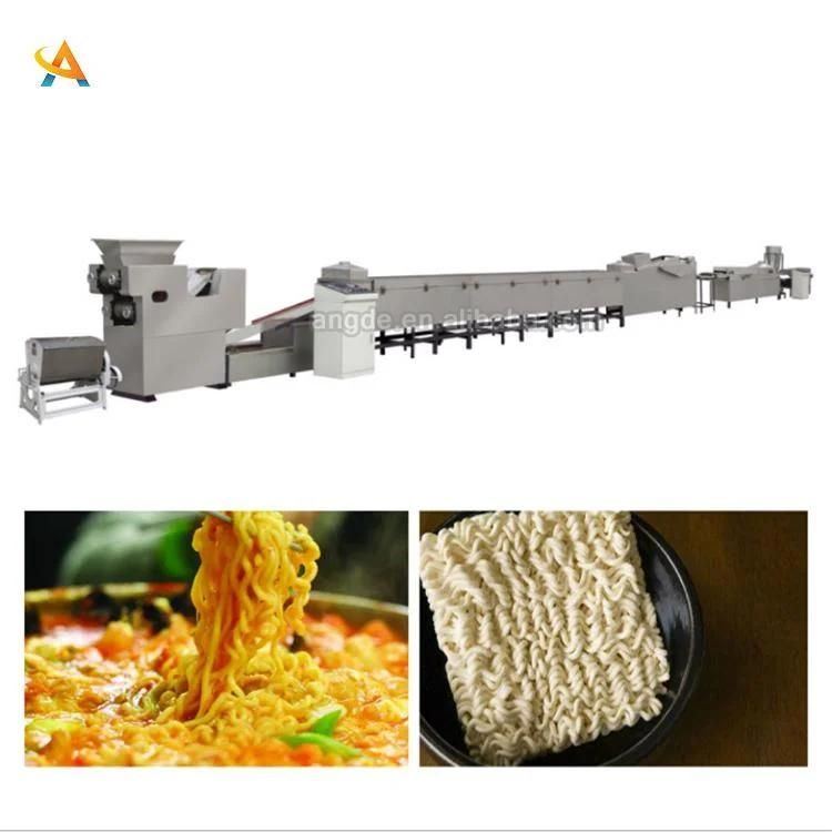 High Quality Commercial Fried Instant Noodles Production Line Stainless Steel Instant Noodle Making Machine Line