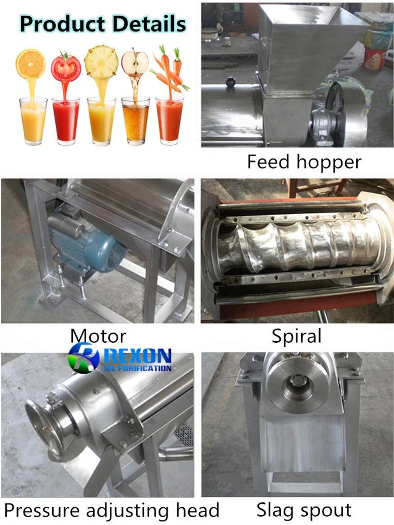 Coconut Milk Extracting Machine Fruit Screw Juicing Machine Fruit Juicer