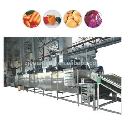 24m2 Automatic Belt Dryer Vegetable Drying Equipment