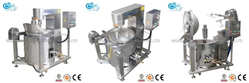 Automatic Honey Coated Peanut Cashew Nuts Walnuts Almond Roasting Frying Processing Machine by Factory in Cheap Price