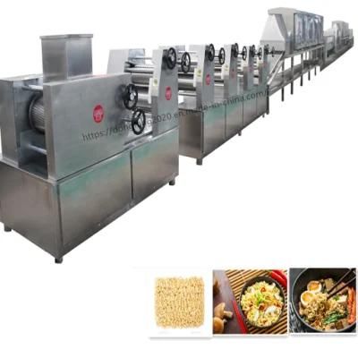 Spicy Chinese Halal Instant Ramen Noodles Making Machine Production Line