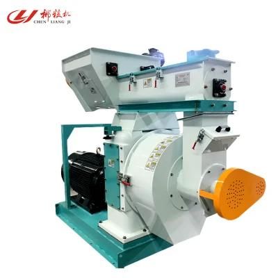 High Quality 1.2 Ton Per Hour Biomass Sawdust Pelletizing Machine Clj Brand Burning Source ...