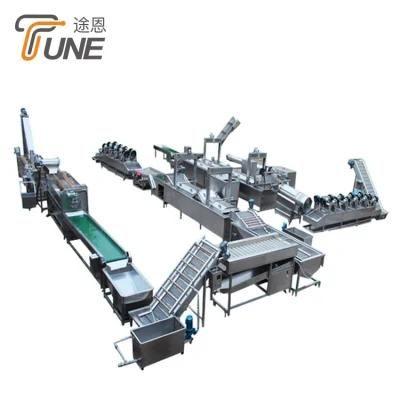 Factory Fresh Frozen French Fries Making Machine Frying Equipment