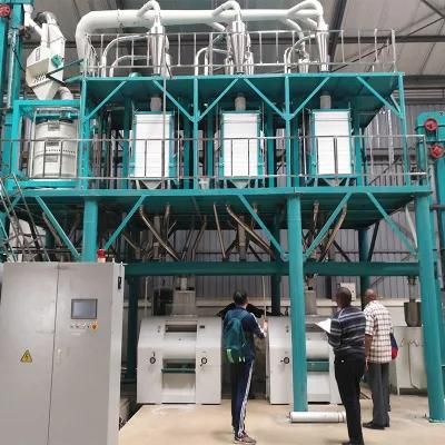 Hongdefa Best Quality 50t/24h Maize Milling Machine for Maize Flour