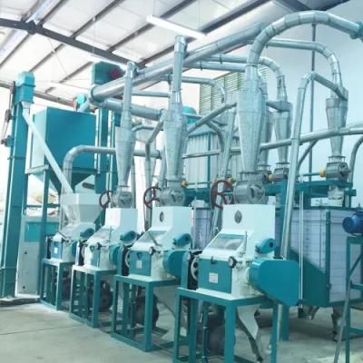 Maize Flour Milling Machinery 30 Tonne Capicitor Maize Flour Machine