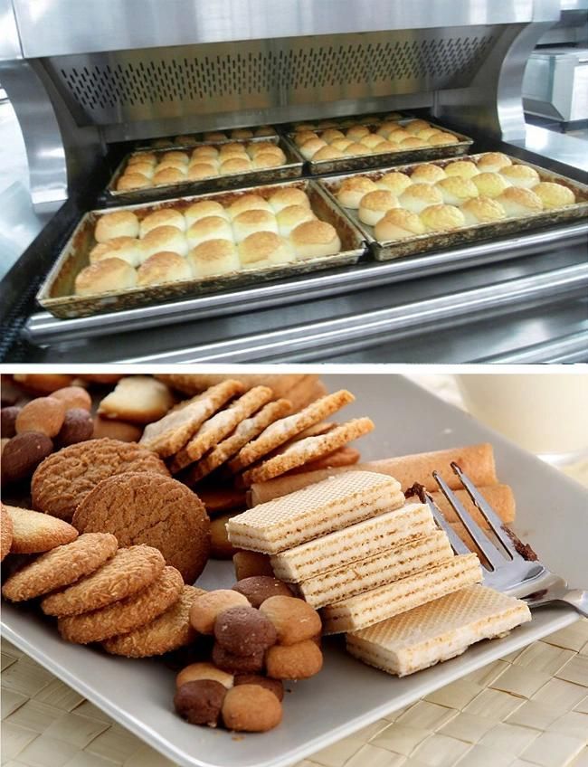 Industrial Bread Production Line for Bread, Cake, Waffer, Biscuit