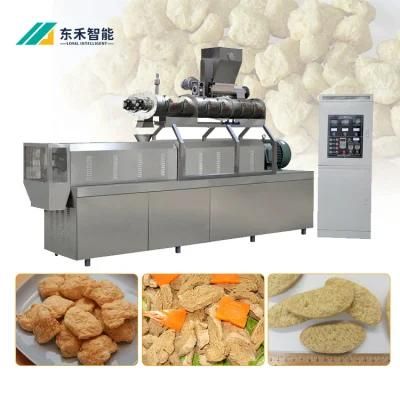 Top Quality Soya Protein Food Making Machine Soy Chunks Machinery