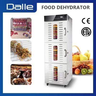 High Efficiency Commercial Potato Fish Food Dehydrator Machine