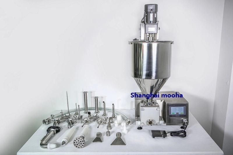 Automatic Puff Injection Machine Bread Bakery Machines Croissant Bread Injector Toast Bun Cream Filling Machine Cup Cake Machine