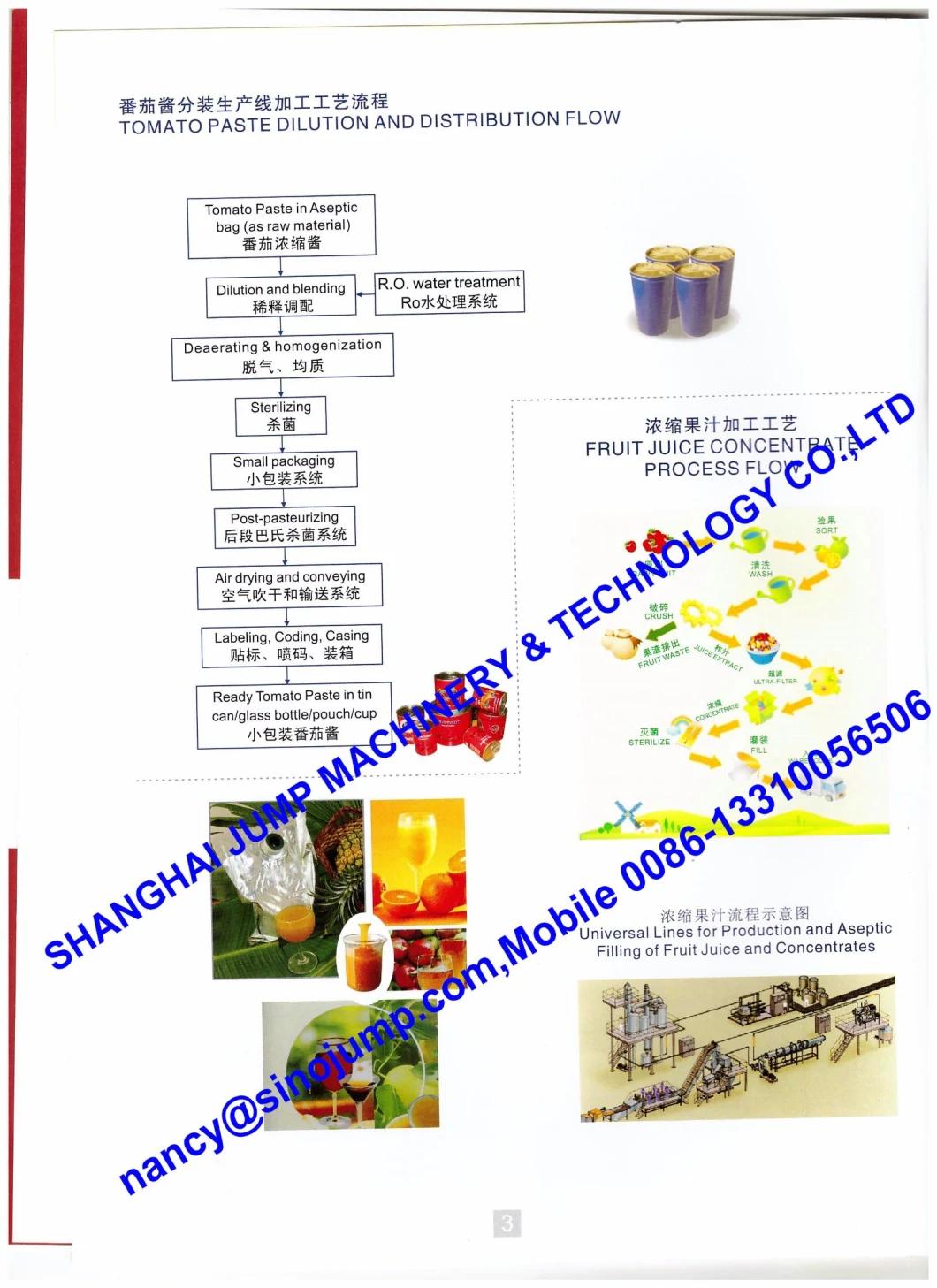 High Quality Passionflower Puree & Pulp Processing Line/Production Line