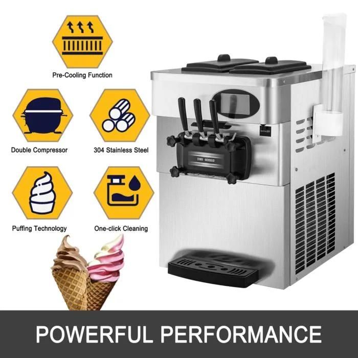 Ice Cream Blending Machine Soft Serve Ice Cream Making Machine