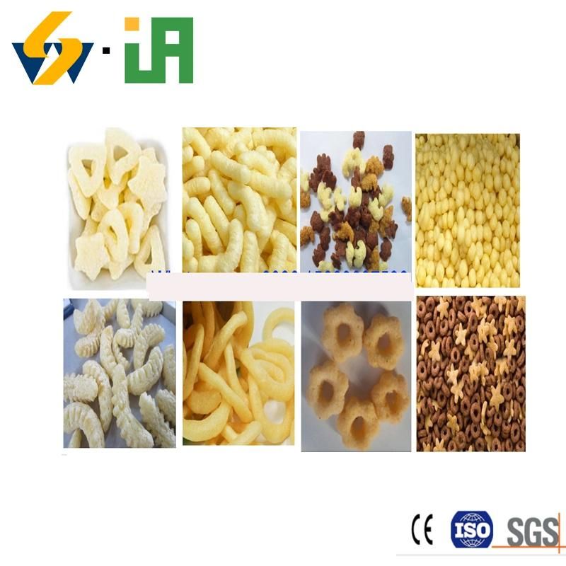 Double Screw Extruder Corn Chips Making Machine / Wheat Ball Production Line / Extruder