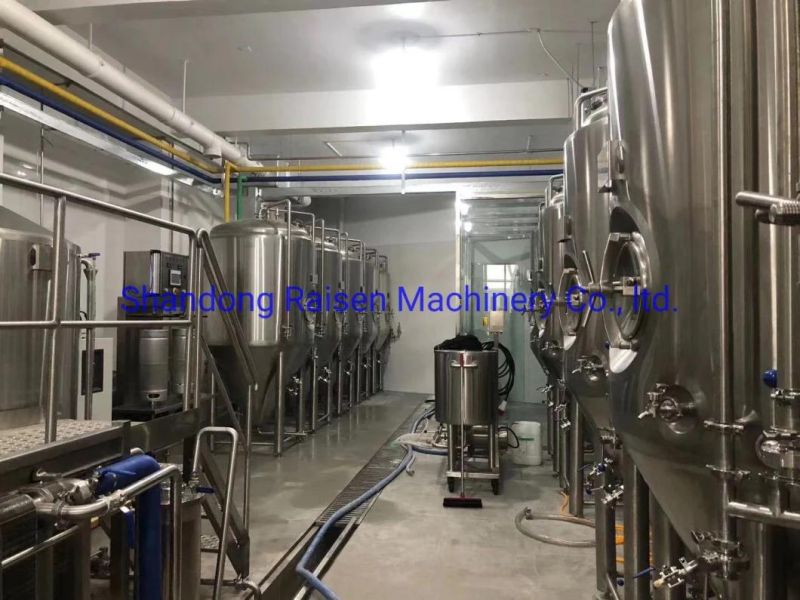 200L 250L 300L 500L 1000L 2000L Tainless Steel Beer Equipment with Brewhouse System and Fermenter