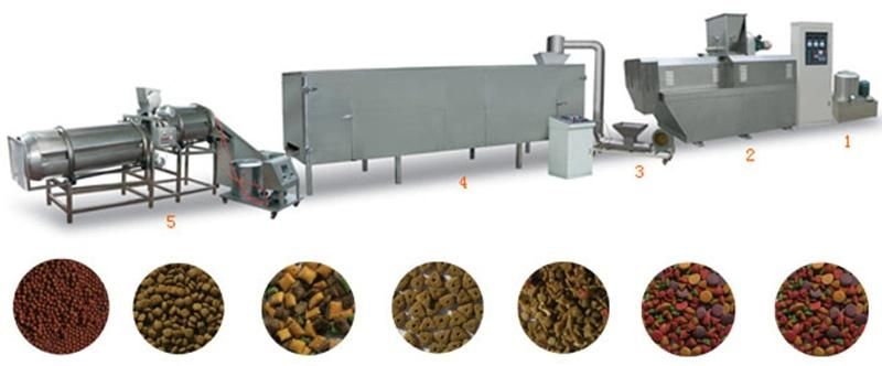 High Quality Extruded Pet Food Production Line