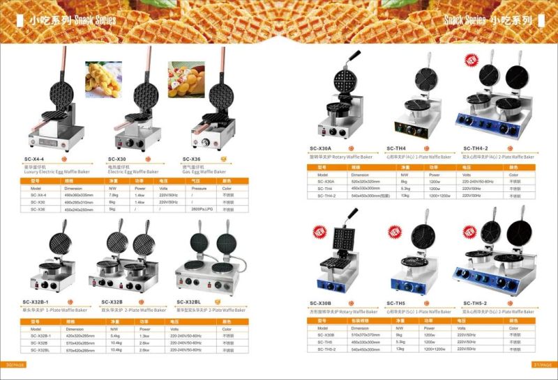 Commercial Mini Pancake Maker Electric Pancake Machine with 50 Holes