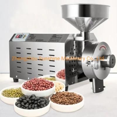 Small Mini Electric Wheat Black Bean Rice Grinder Machine