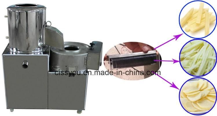 Vegetable Fruit Potato Washing Cleaning Drying Processing Machine (WS)