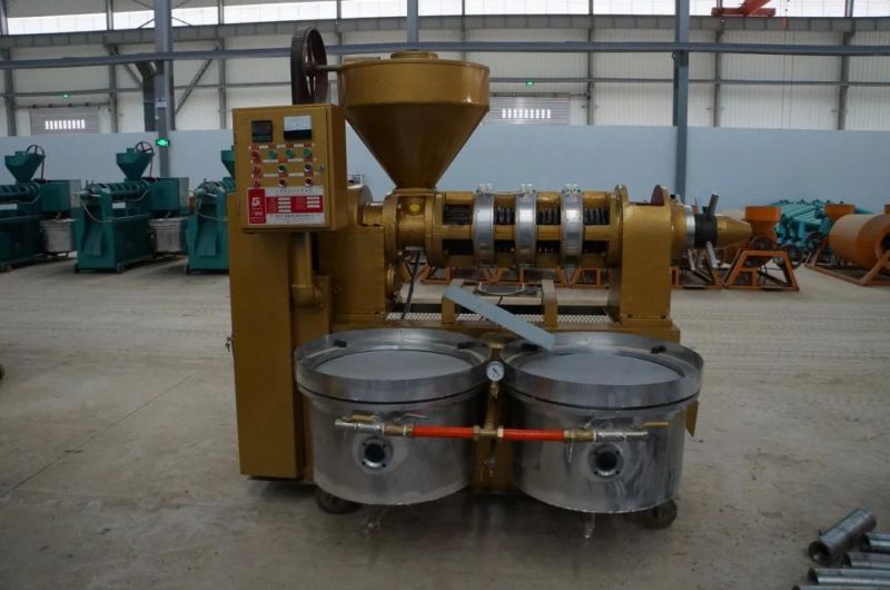 Combined Oil Press Machine with Heater with Filter 10tons Day for Sunflower Oil Making