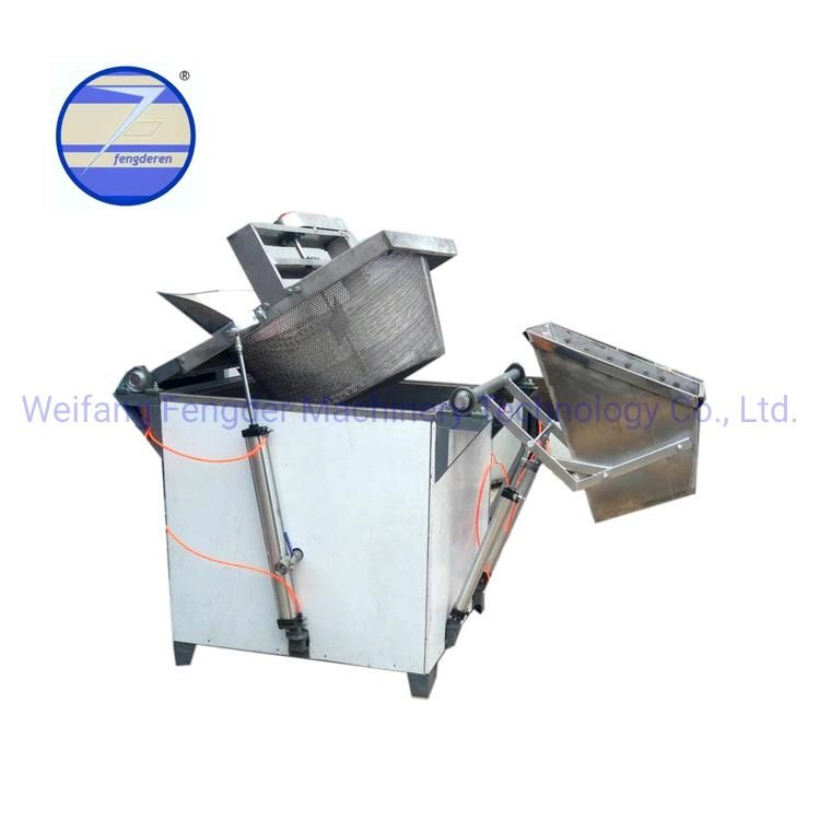 Automatic Potato Chips Deep Fryer Cassava Frying Machine Hot Selling Food Deep Fryer Machine