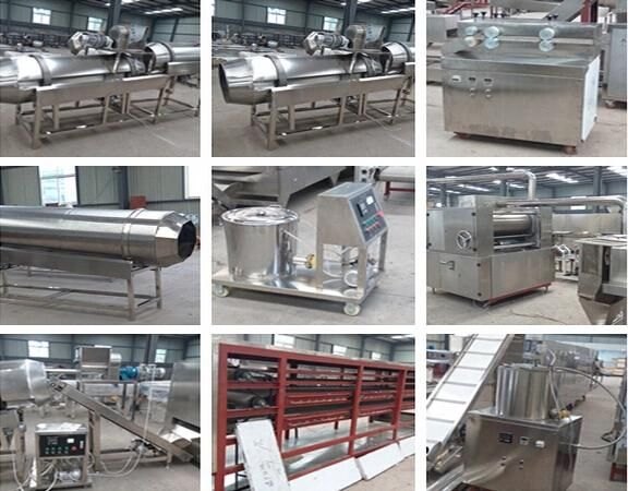 Fried Pellet Snack Macaroni Pasta Noodle Food Extruder Extrusion Machine