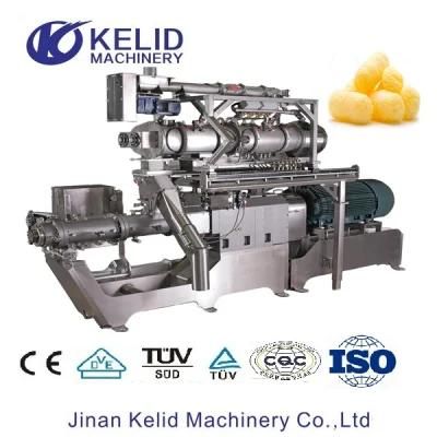 Automatic Rice Puff Ball Snack Making Machine