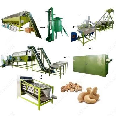 Commercial Shelling Cashew Nuts Processing Machine Plant