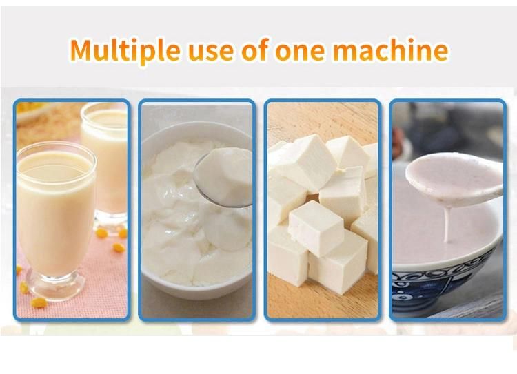 Commercial Using Stainless Steel Electric Soybean Milk Machine 50 Litre Capacity