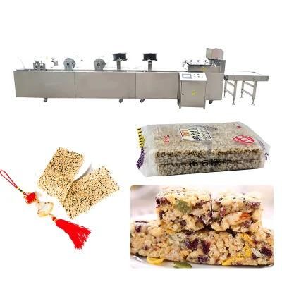 Wheat Puffing Snack Bar Machine Protein Energy Hot Selling Bar Extruder Peanut Candy Bar ...