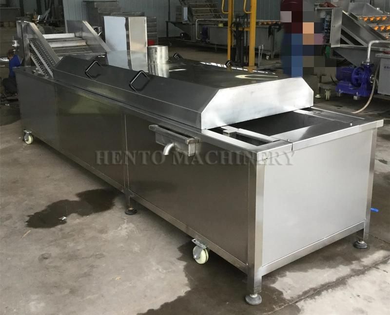 Automatic Blanching Machine for Pre-cooking Boiling / Chicken Claws Feet Blanching Machine / Vegetable Pomato Blanching Machine