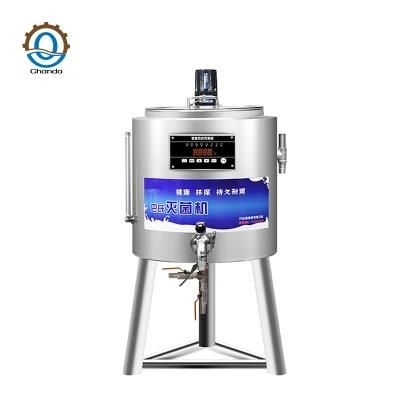 30L 100L 200L 300L Stainless Steel Tank Milk Pasteurizer Machine Home Milk Pasteurization ...