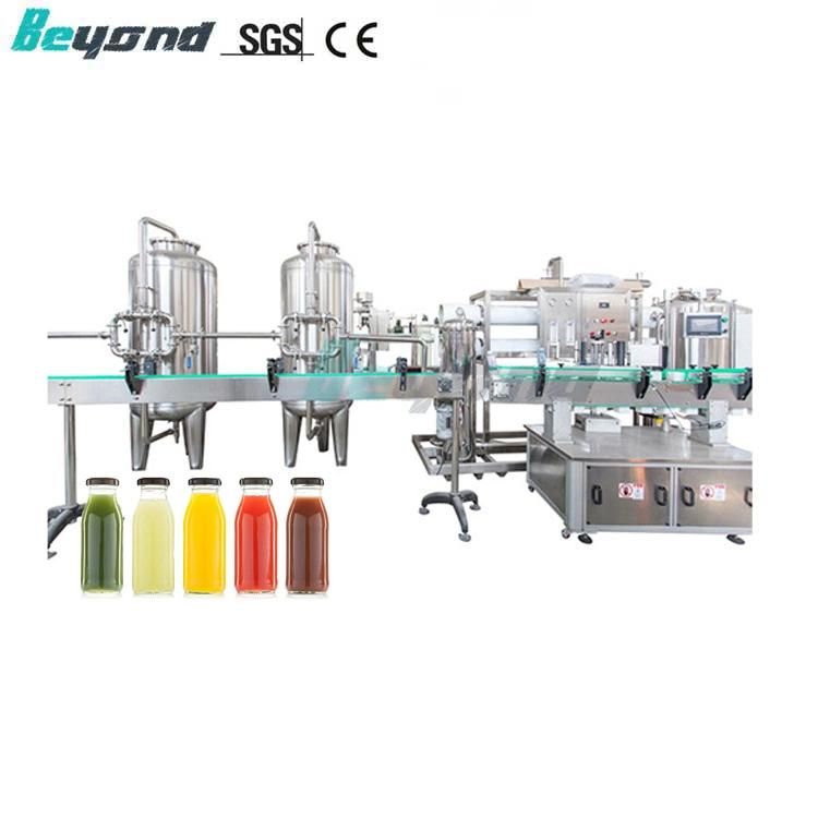 Pulp Fruit Juice Filling Machine (RCGF18-18-18-6)