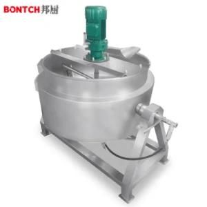 Factory Supply Industrial Tilting Jacketed Cooking Pot
