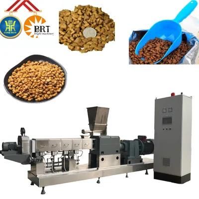 Double Screw Equipments Pet Dog Food Feed Pellet Machine Extruder